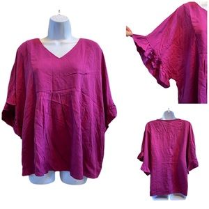 NEW! Andree by Unit magenta top M